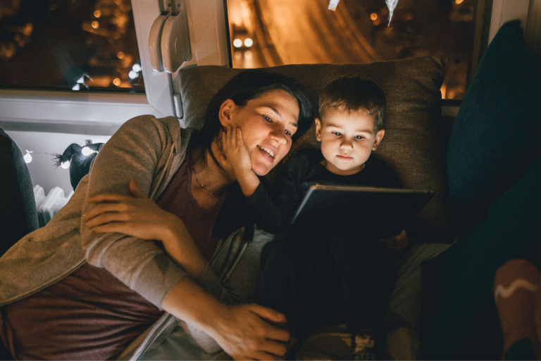 Bedtime stories strengthen parent-child bonds and emotional security.