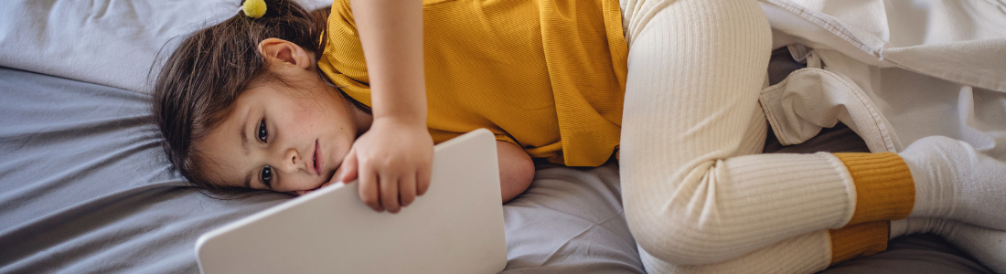 Bedtime mistakes parents make by letting children use screens late at night.